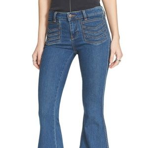 Free People Super Flare Bell Bottom Jeans